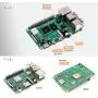 30 Pcs Raspberry Pi 4 Heatsink, MazerPi Raspberry Pi Heatsink Set Aluminum Heatsink with 3M 8810 Thermal Pad Copper Heatsink for Raspberry Pi 4 Model B/ 3B+/ 3B/ 2B