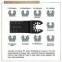 HOTBEST 68 Pcs Universal Wood/Metal Oscillating Multi Tool Saw Blades Accessories Contain Multitool Blades & Sanding Pad/Sheet for Multimaster Porter Cable Black&Decker Bosch Craftsman etc HOTBEST 68 Pcs Universal Wood/Metal Oscillating Multi Tool Saw Blades Accessories Contain Multitool Blades & Sanding Pad/Sheet for Multimaster Porter Cable Black&Decker Bosch Craftsman etc