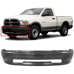 MBI AUTO - Primered, Steel Front Bumper Face Bar for 2009-2012 Dodge Ram Without Fog 09-12, CH1002385