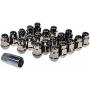 Dorman 711-235H Pack of 16 GunMetal Wheel Nuts and 4 Lock Nuts with Key