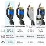 KabelDirekt – 1ft – 4K HDMI cable (4K@120Hz & 4K@60Hz for a stunning Ultra HD experience – High Speed with Ethernet, full metal connectors, Blu-ray/PS4/PS5/Xbox Series X/Switch, black)