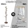 Tangkula 3 in 1 Industrial Hall Tree, Coat Rack Shoes Bench, Entryway Storage Organizer with 2-Tier Storage Bench and 5 Hooks, Wood Look Accent Furniture with Metal Frame (Natural) Tangkula 3 in 1 Industrial Hall Tree, Coat Rack Shoes Bench, Entryway Storage Organizer with 2-Tier Storage Bench and 5 Hooks, Wood Look Accent Furniture with Metal Frame (Natural)