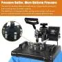 Weanas Pro 8 in 1 Combo Heat Press Machine 12'' x 15'' Digital Transfer Sublimation Swing-Away Machine for Hat/Mug/Hat Plate/Cap/T-Shirts Weanas Pro 8 in 1 Combo Heat Press Machine 12'' x 15'' Digital Transfer Sublimation Swing-Away Machine for Hat/Mug/Hat Plate/Cap/T-Shirts