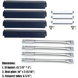 Direct Store Parts Kit DG101 Replacement for Charbroil Gas Grill Burners,Heat Plates and Crossover Tubes