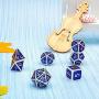 N/D DND Role Playing Dungeons and Dragons Metal Dice Set Pathfinder RPG Games DND Dice