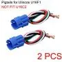 NOT FIT U16C2, 16mm Pigtail, Wire Connector, Socket Plug Only for U16F1/U16F2 /U16F5 Pushbutton Switch (Pack of 2) NOT FIT U16C2, 16mm Pigtail, Wire Connector, Socket Plug Only for U16F1/U16F2 /U16F5 Pushbutton Switch (Pack of 2)