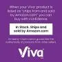 Viva Multi-Surface Cloth Paper Towels, Task Size - 12 Family Rolls (2 packs of 6 rolls) = 30 Regular Rolls (143 Sheets Per Roll) Viva Multi-Surface Cloth Paper Towels, Task Size - 12 Family Rolls (2 packs of 6 rolls) = 30 Regular Rolls (143 Sheets Per Roll)