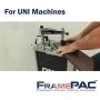 V Nails for Hardwood Picture Frames - 7mm (1/4 Inch) - [4000 V-Nail Pack, Stacked] - Universal (UNI) - Ultra Strong Vnail Wedges for Picture Framing - Joining Picture Frame Corners