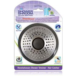 ShowerShroom SHSULT755 Ultra Revolutionary Shower Hair Catcher Drain Protector, Stainless