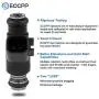 Fuel Injectors ECCPP 6pcs High Performance 4 Hole Fuel Injector Parts Fit for Hyundai Azera/Entourage/Genesis/Santa Fe/Sonata/Hyundai Veracruz,Kia Amanti/Sedona/Sorento 35310-3C000 Fuel Injectors ECCPP 6pcs High Performance 4 Hole Fuel Injector Parts Fit for Hyundai Azera/Entourage/Genesis/Santa Fe/Sonata/Hyundai Veracruz,Kia Amanti/Sedona/Sorento 35310-3C000