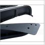 Mifeier Fit 2007-2018 Wrangler JK Front+ Rear Textured Steel Flat Fender Flares (Drilling Required)