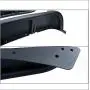 Mifeier Fit 2007-2018 Wrangler JK Front+ Rear Textured Steel Flat Fender Flares (Drilling Required)