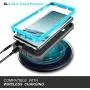 ArmadilloTek Vanguard Designed for Samsung Galaxy S10 Plus Case (2019 Release) Military Grade Full-Body Rugged with Kickstand Without Built-in Screen Protector (Blue)