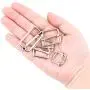 Swpeet 100 Pcs Metal Rectangle Adjuster Triglides Slides Buckle, Roller Pin Buckles Slider Strap Adjuster for Belt Bags DIY Accessories - 13mm / 15mm / 20mm / 25mm/ 35mm Swpeet 100 Pcs Metal Rectangle Adjuster Triglides Slides Buckle, Roller Pin Buckles Slider Strap Adjuster for Belt Bags DIY Accessories - 13mm / 15mm / 20mm / 25mm/ 35mm