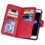 Urvoix for Apple iPhone 8 Plus/iPhone 7 Plus/iPhone 6S Plus(5.5'' Display), Wallet Leather Flip Card Holder Case, 2 in 1 Detachable Magnetic Back Cover iPhone 8Plus/7Plus/6Plus(NOT for iPhone8)