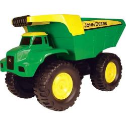 TOMY John Deere Durable Construction Vehicles Toy for Kids, Big Scoop Dump Truck, 21 Inch