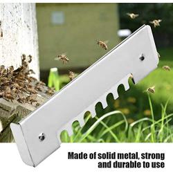 TOPINCN 5Pcs Bee Hive Doors Beehives Nest Door Entrance Gate Metal Anti-Scape Door Beekeeping Equipment Bee Breeding Tools