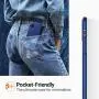 TORRAS Slim Fit Compatible for iPhone 11 Pro Max Case, Ultra Thin Lightweight Silky Smooth Touch Matte Finish Grip Hard Plastic Minimalist Compatible for iPhone 11 ProMax case, Navy Blue