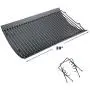 Uniflasy 20 Inches Ash Pan/Drip Pan for Chargriller 5050, 5072, 5650, 2123 Charcoal Grills, Char-Griller Model 200157, Chargriller Replacement Part with 2pcs Fire Grate Hanger Uniflasy 20 Inches Ash Pan/Drip Pan for Chargriller 5050, 5072, 5650, 2123 Charcoal Grills, Char-Griller Model 200157, Chargriller Replacement Part with 2pcs Fire Grate Hanger
