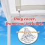 Strong Camel 10x20 Carport Replacement Canopy Cover for Tent Top Garage Shelter Cover with Ball Bungees (Only Cover, Frame is not Included) Strong Camel 10x20 Carport Replacement Canopy Cover for Tent Top Garage Shelter Cover with Ball Bungees (Only Cover, Frame is not Included)