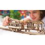 UGears Mechanical Town Series Tram Line Mechanical Wooden Model Kit 3D Puzzle Assembly