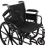 ProBasics Lightweight Wheelchair for Adults with Flip Back Desk Arms and Swing-Away Foot Rests - 16'' x 16'' Seat