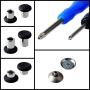 Mcbazel 31 in 1 Metal Magnetic Alloy Analog Custom Tuning ABXY Thumbstick Set with Tools for PS4 Dualshock 4 Controller