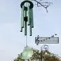 ASTARIN Wind Chimes Outdoor Deep Tone,36 Inch Large Sympathy Wind Chimes Outdoor with 6 Metal Tubes Tuned Relaxing Melody,Beautiful Memorial Windchimes Deep Tone for Mom Dad Grandma,Patina Green