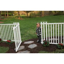 Zippity Outdoor Products ZP19038 Baskenridge Fence Gate, White