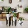 Iron Plant Stand Adjustable 3 Pack, Metal Flower Pot Planter Holder Stand Patio - Adjustable Width 8'' to 15'', Black Anti Rust Iron Plant Stands Indoor Outdoor (Black) Iron Plant Stand Adjustable 3 Pack, Metal Flower Pot Planter Holder Stand Patio - Adjustable Width 8'' to 15'', Black Anti Rust Iron Plant Stands Indoor Outdoor (Black)