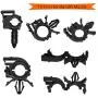Auto Clips Car Wire Harness Routing Clip Assortment Wiring Harness Wire Loom Routing Clips Universal 125 PCS Retainer Car Clips Contains 6 different sizes Replacement Parts For Honda GM Mazda