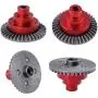 1 Piece Hobbypark RC Metal Aluminum Connect Box W / Main Gear 38T 18009 Upgraded for Redcat Racing Everest HSP Pangolin 1/10 4WD Climbing Rock Crawler 94180 Upgrade Parts