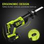 Reciprocating Saw - SnapFresh Cordless Reciprocating Saw Battery-powered, 20V 2.0Ah Cordless Saw, 1 Hour Fast Charger, Powerful Saw Reciprocating Lightweight for Wood & Metal Cutting