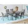 VICLLAX Outdoor Metal Bistro Dining Chairs Set - Patio Stackable Chairs VICLLAX Outdoor Metal Bistro Dining Chairs Set - Patio Stackable Chairs