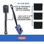 Kingsford 107740 GrillMate Grill Cleaner Sturdy Non-Metal Bristles with Replaceable Cleaning Pads