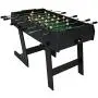 Sunnydaze Folding Foosball Table - 48 Inch Indoor Rod Hockey - Hollow Metal Rods - Space Saving Design for Family Game Room, Bar or Recreational Room