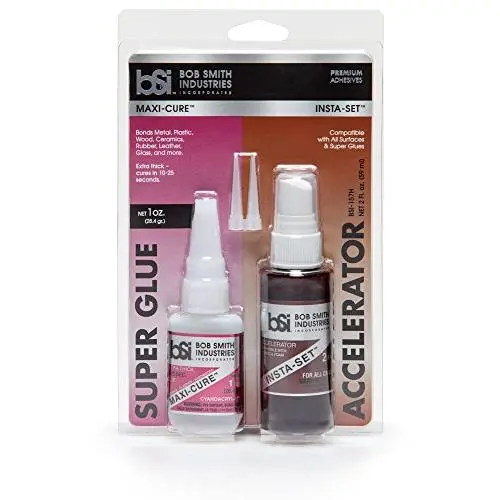 Bob Smith Industries BSI-157H Maxi Cure/Insta-Set Combo Pack (3 oz. Combined),Clear