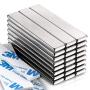 Powerful Neodymium Bar Magnets, Rare-Earth Metal Neodymium Magnet - 60 x 10 x 3 mm, Pack of 24