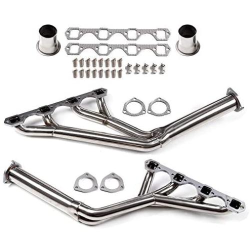 ECCPP Exhaust System SDD-HDSFM64TY Replacement Exhaust Manifolds Fit for 64-70 Mustang 260 289 302 TRI-Y Stainless Header