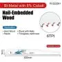 EZARC Reciprocating Saw Blade Bi-Metal Cobalt Sabre Saw Blades for Wood Demolition 12-Inch 6TPI R1222DH (5-Pack) EZARC Reciprocating Saw Blade Bi-Metal Cobalt Sabre Saw Blades for Wood Demolition 12-Inch 6TPI R1222DH (5-Pack)