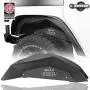 Hooke Road Wrangler JK Steel Inner Fender Liners Rear Fender Mud Guards Compatible with Jeep Wrangler JK & Unlimited 2007-2018 Hooke Road Wrangler JK Steel Inner Fender Liners Rear Fender Mud Guards Compatible with Jeep Wrangler JK & Unlimited 2007-2018