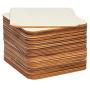 Wood Rounded Squares for Crafts, Unfinished Wooden Cutout (5.1 in, 36 Pieces)