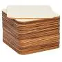 Wood Rounded Squares for Crafts, Unfinished Wooden Cutout (5.1 in, 36 Pieces) Wood Rounded Squares for Crafts, Unfinished Wooden Cutout (5.1 in, 36 Pieces)