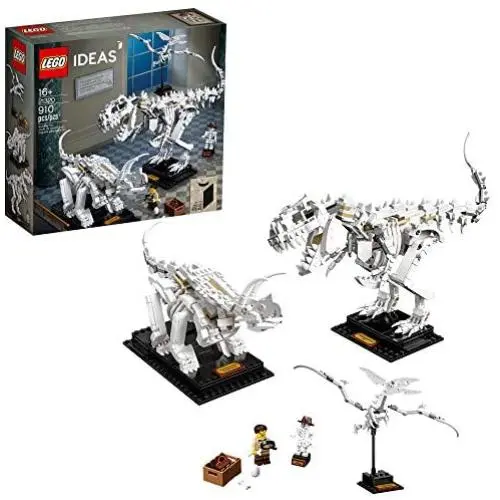 LEGO Ideas 21320 Dinosaur Fossils Building Kit (910 Pieces)