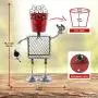 Flower Pot Robot Style Statue Rustic Metal Planter 18.1 Tall, Iron Flower Pot Holder for Plants Indoor Outdoor Lawn Home Office - Unique Housewarming Gift (Marry) Flower Pot Robot Style Statue Rustic Metal Planter 18.1 Tall, Iron Flower Pot Holder for Plants Indoor Outdoor Lawn Home Office - Unique Housewarming Gift (Marry)
