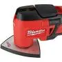 Milwaukee 2626-20 M18 18V Lithium Ion Cordless 18,000 OPM Orbiting Multi Tool with Woodcutting Blades and Sanding Pad with Sheets Included (Battery Not Included, Power Tool Only) Milwaukee 2626-20 M18 18V Lithium Ion Cordless 18,000 OPM Orbiting Multi Tool with Woodcutting Blades and Sanding Pad with Sheets Included (Battery Not Included, Power Tool Only)
