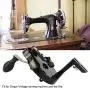 Gojiny Metal Sewing Machine Hand Crank Handcrank Handle Accessory for Singer Vintage Replacement Parts