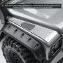 RC Crawler Grille, Metal Anti-Skid Plate Intake Grille RC Upgrade Part for Traxxas TRX-4 1:10 RC Car Crawler RC Crawler Grille, Metal Anti-Skid Plate Intake Grille RC Upgrade Part for Traxxas TRX-4 1:10 RC Car Crawler