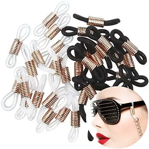 Eyeglass Chain Ends Ring Connector Retainer Holder for Eye Glasses Eyeglass Chain Ends Ring Connector Retainer Holder for Eye Glasses