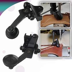 Sdoveb Leather Roller Presser Foot, 1/2/3PC Industrial Sewing Machine Parts Leather Presser Foot Sewing Machine Roller (A (1PC))
